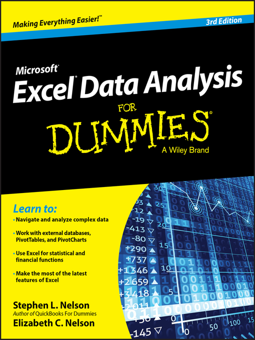 Title details for Excel Data Analysis For Dummies by Stephen L. Nelson - Available